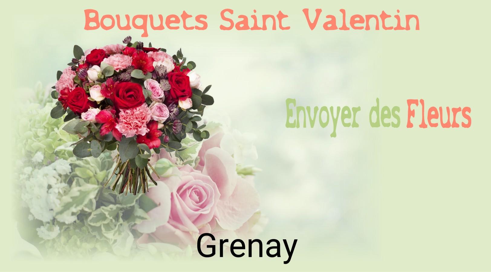 Roses de Saint-Valentin livrées à Grenay
